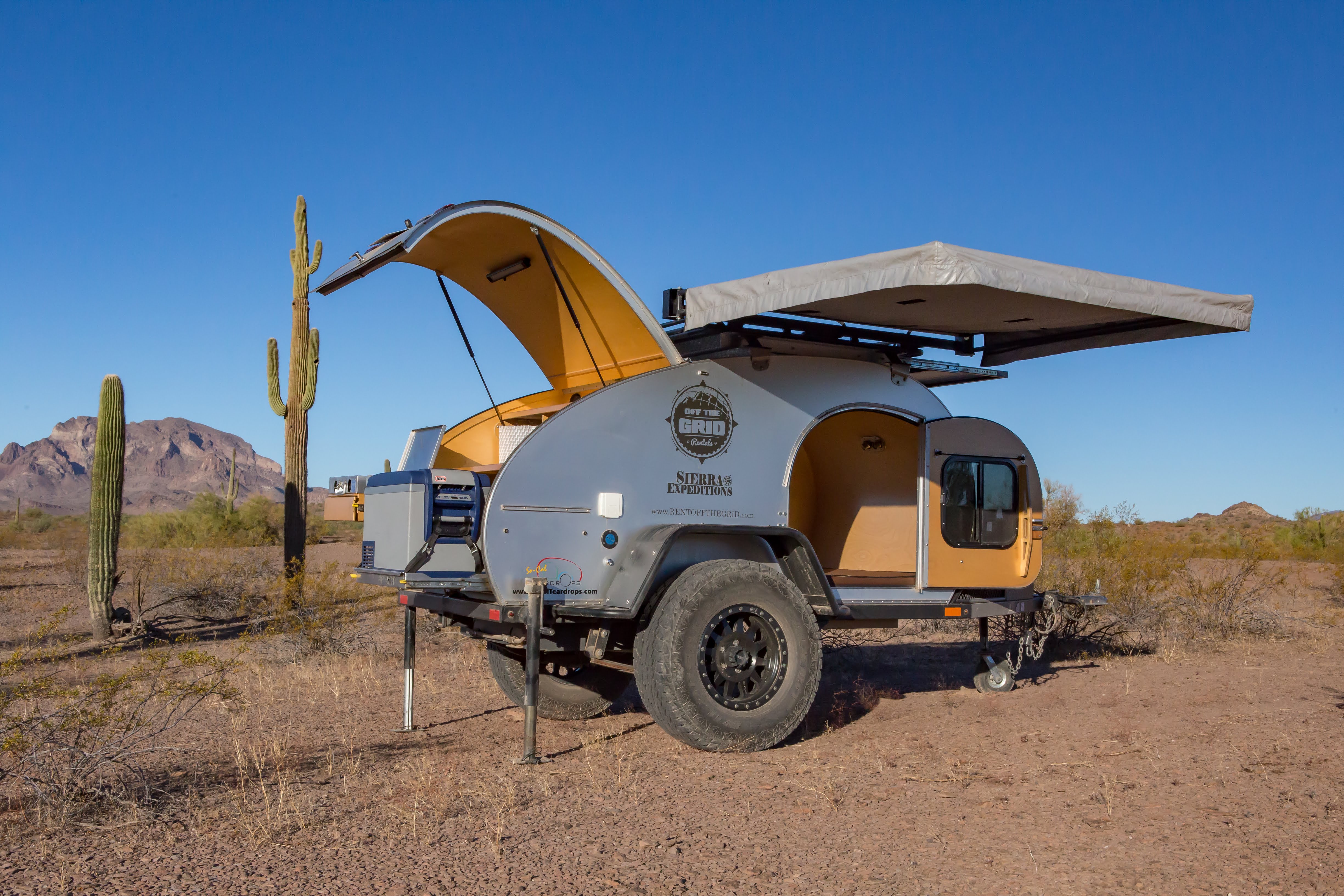 Off Road Teardrop Trailers | Off The Grid Rentals